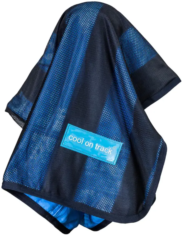 Sale Cool on Track Cooling Handtuch blau, 106 x 76 cm