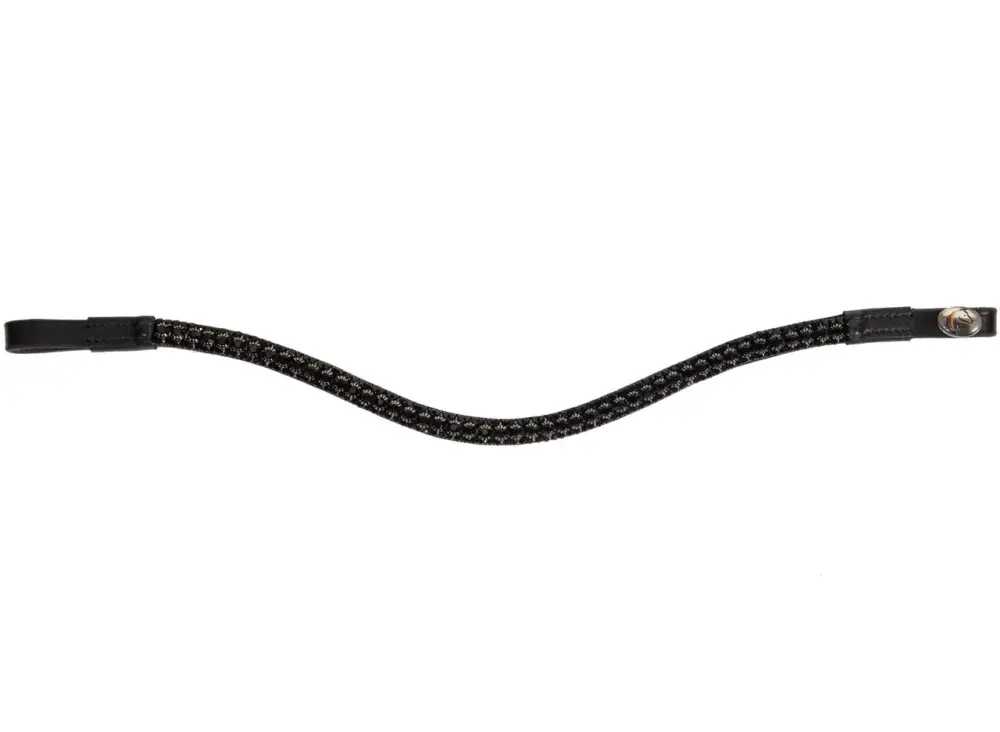Beliebt Hans Melzer Stirnriemen Genf schwarz, X-Full Warmblut extra / Kaltblut