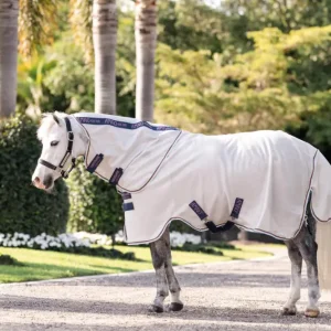 Horseware Amigo Bug Rug Plus Pony silver/lime, navy, pink & blue, 95 cm Mega-Angebot