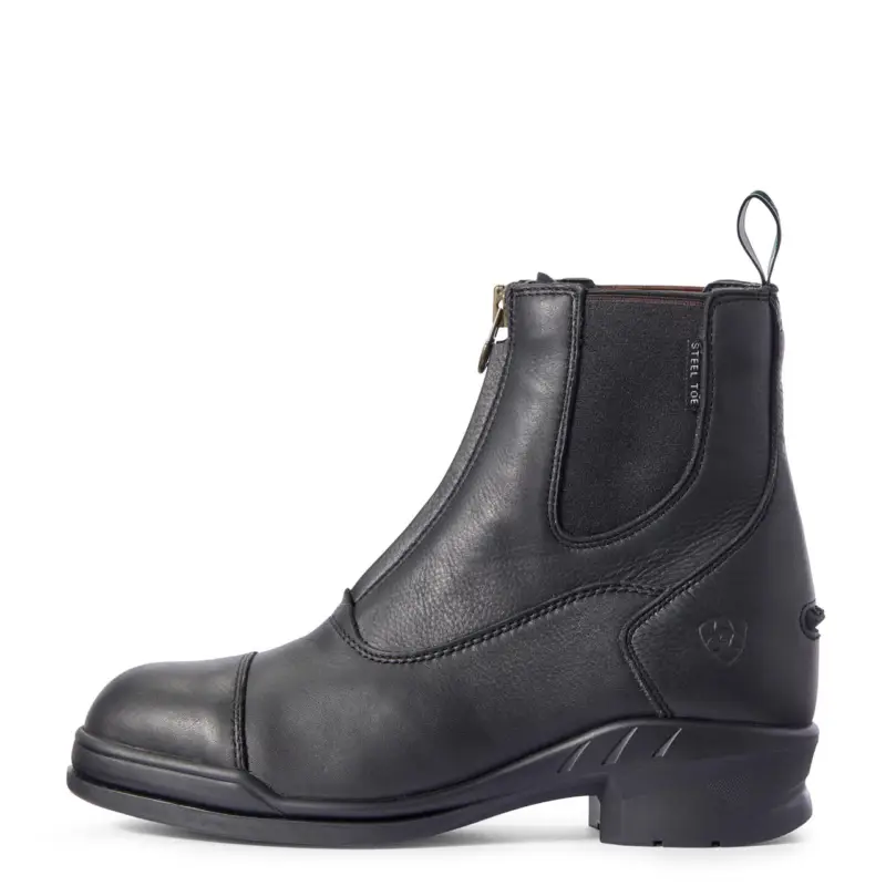 Highlight ARIAT Heritage IV Steel Toe Zip Paddock Boot schwarz, 37