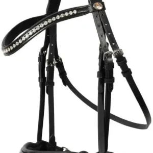 Top-Preis Hans Melzer Trense Wiesbaden Comfort Schwedisch kom. schwarz/silber, Cob = Vollblut