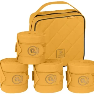 Eskadron Bandagen FLEECE golden yellow, Full Meistverkauft