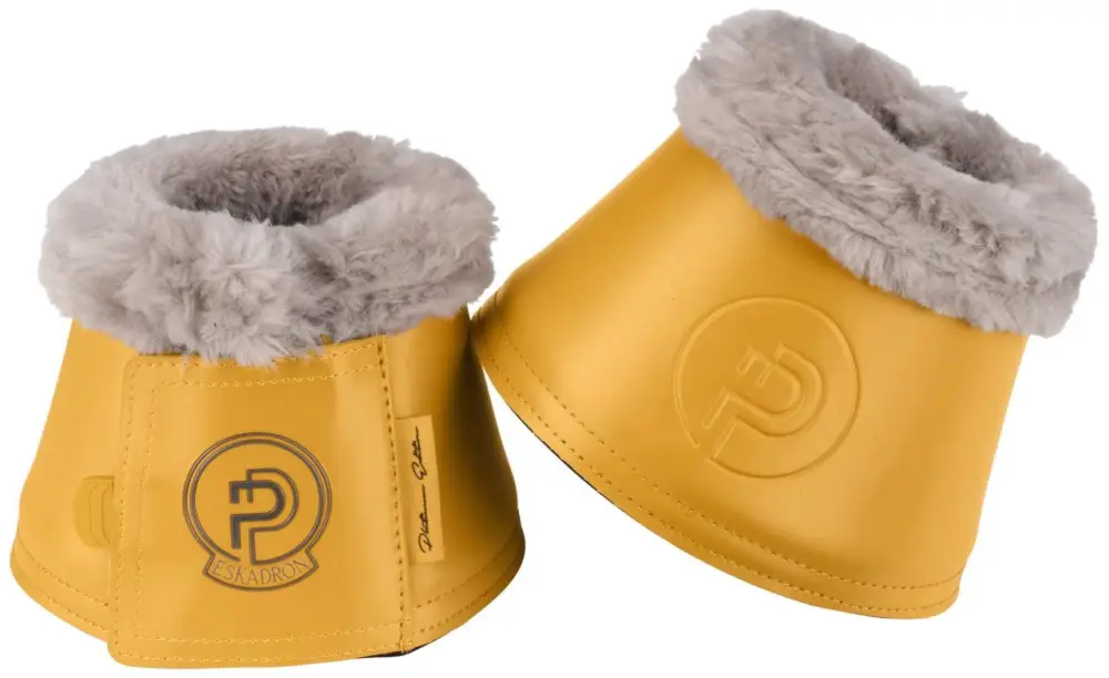 Eskadron Sprungglocken SOFTSLATE FAUX FUR golden yellow, L Finale Aktion