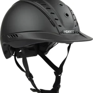 Geprüft Casco 2025 Reithelm Mistrall 2 Prime schwarz matt, S (50-54cm)