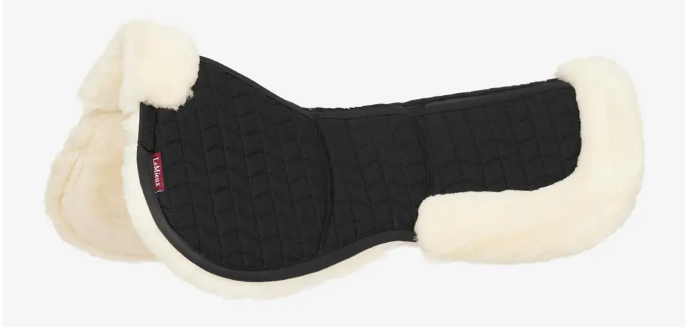 LeMieux Merino+ ProSorb 3 Pocket Half Pad schwarz/natur, L Echt