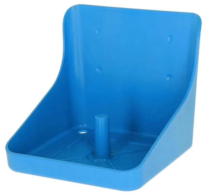 Kerbl Lecksteinhalter eckig royalblau Online Kaufen