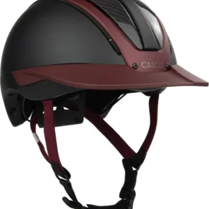 Casco 2025 Reithelm Duell One Carbon Weinrot Carbon, M (55-57cm) Top-Seller