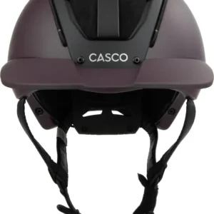 Casco 2025 Reithelm Duell One Finesse Weinrot gesteppt, M (55-57cm) Schnäppchen