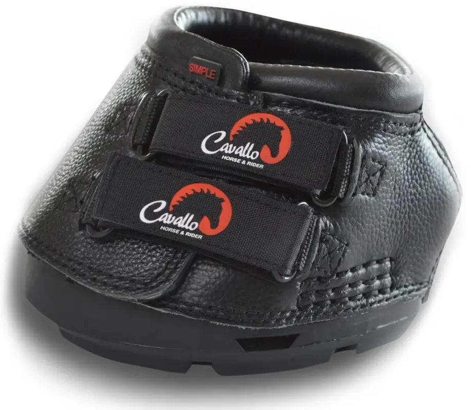 Cavallo Hufschuh Simple SLIM, Paar schwarz, 2 Saisonangebot