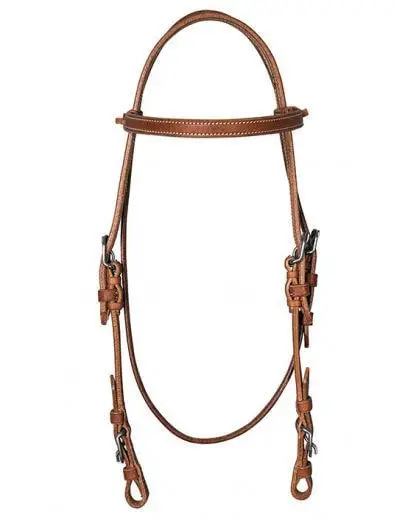 Roping Kopfstück aus Harness-Leder Markenware