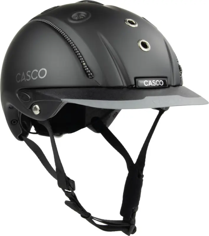 Casco 2025 Reithelm Mistrall Prime schwarz matt, L (58-62cm) Beliebt