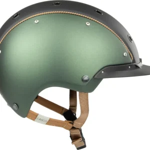 Casco 2025 Reithelm Champ Regal Grün Anthrazit, L (58-62cm) Top-Seller