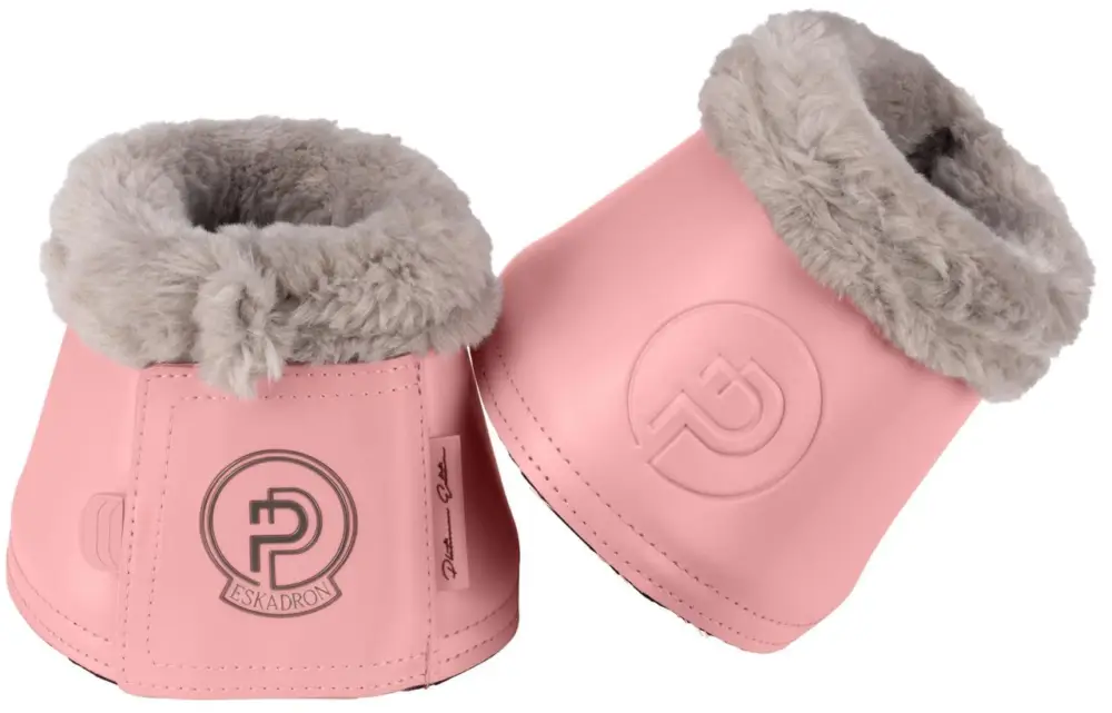 Eskadron Sprungglocken SOFTSLATE FAUX FUR soft rouge, XXL Echt