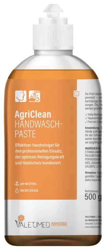 Valetumed Handwaschpaste AgriClean 500 ml Rabatt