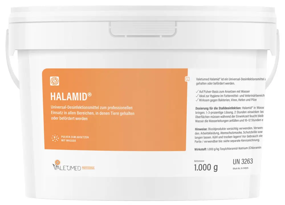 Preisreduziert Valetumed Desinfektionsmittel Halamid 1 kg