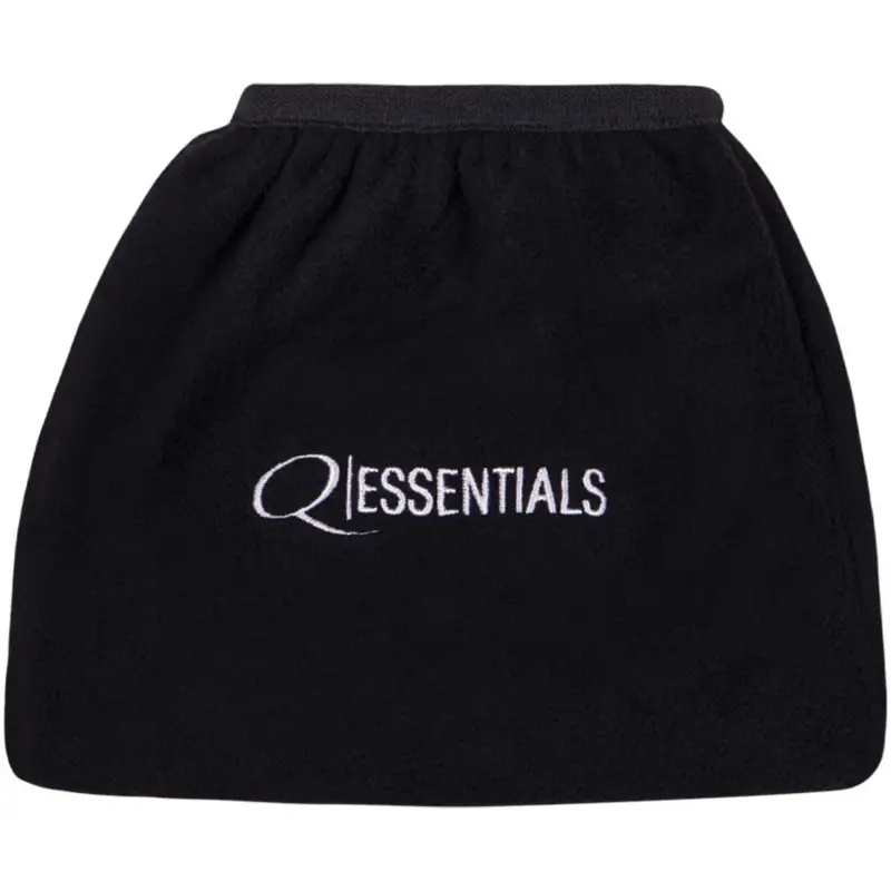 Markenware Q-Essentials Steigbügelschoner Fleece schwarz