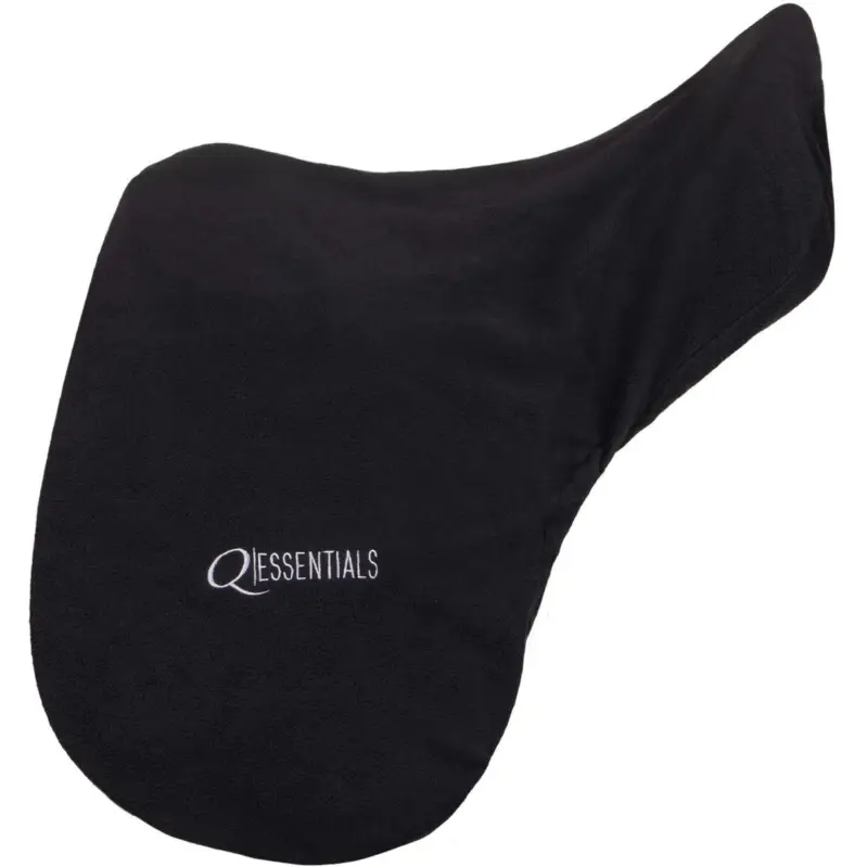 QHP Sattelschoner Fleece schwarz Kracherpreis