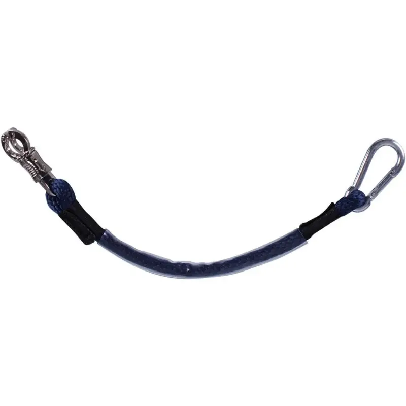 Neu Im Sortiment QHP Anbindestrick 90cm navy