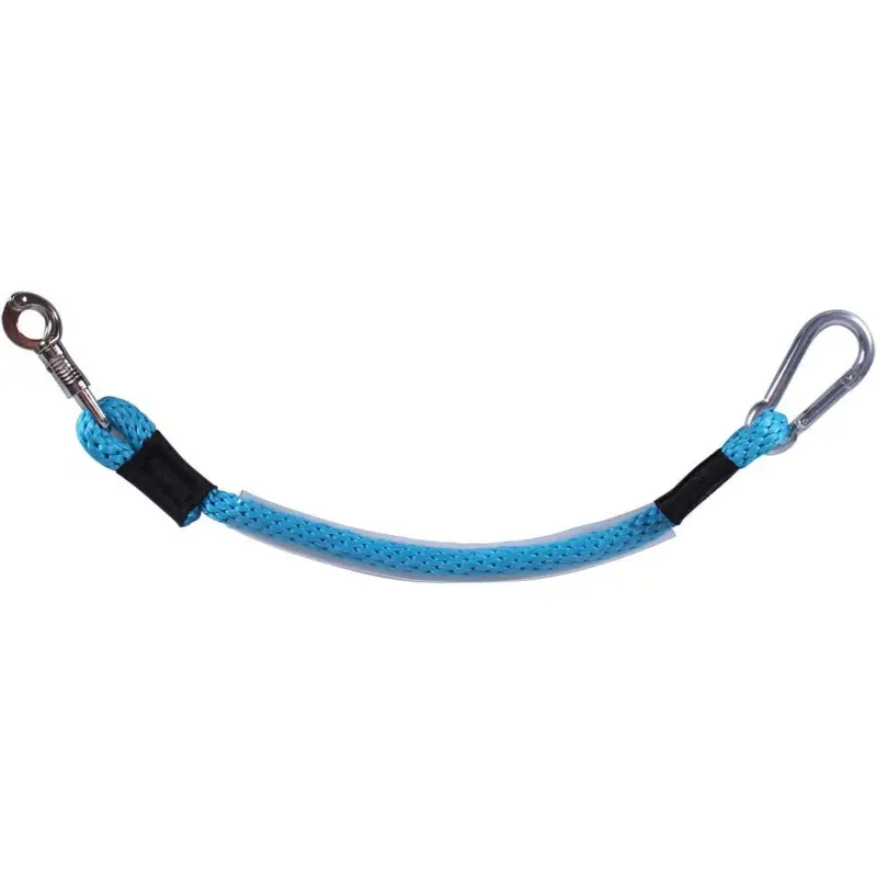QHP Anbindestrick 90cm türkis Schneller Versand
