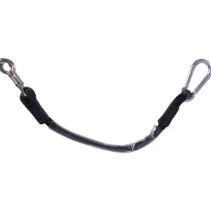 QHP Anbindestrick 90cm schwarz Markenprodukt