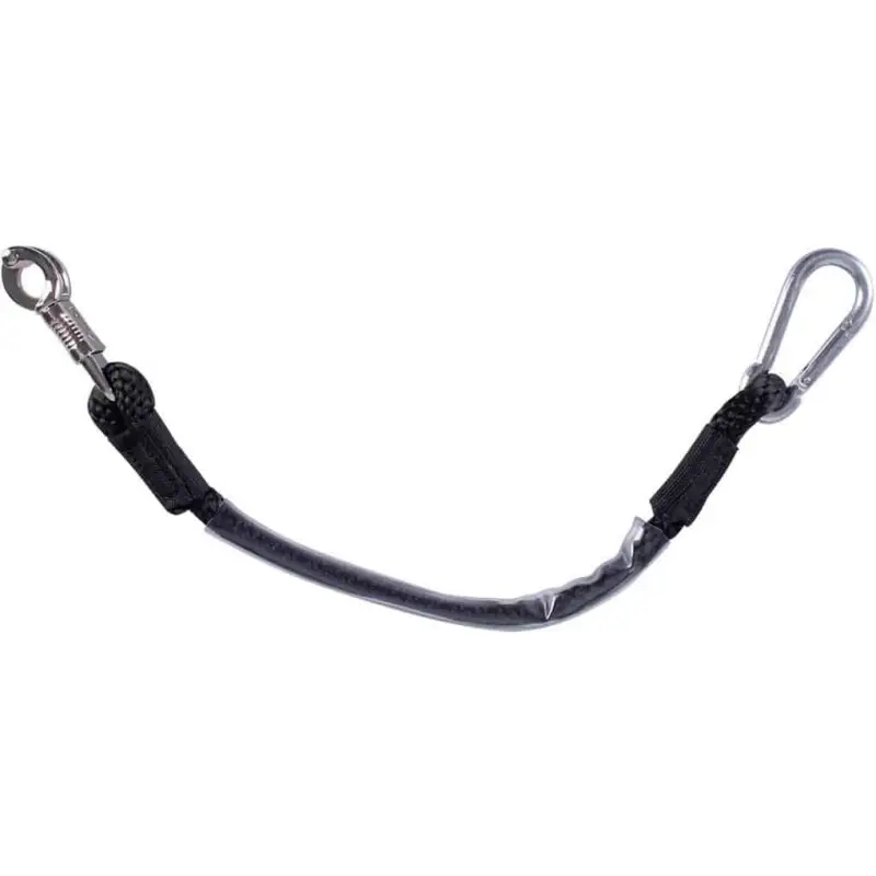 QHP Hänger-Anbindestrick 60cm schwarz Preiswert