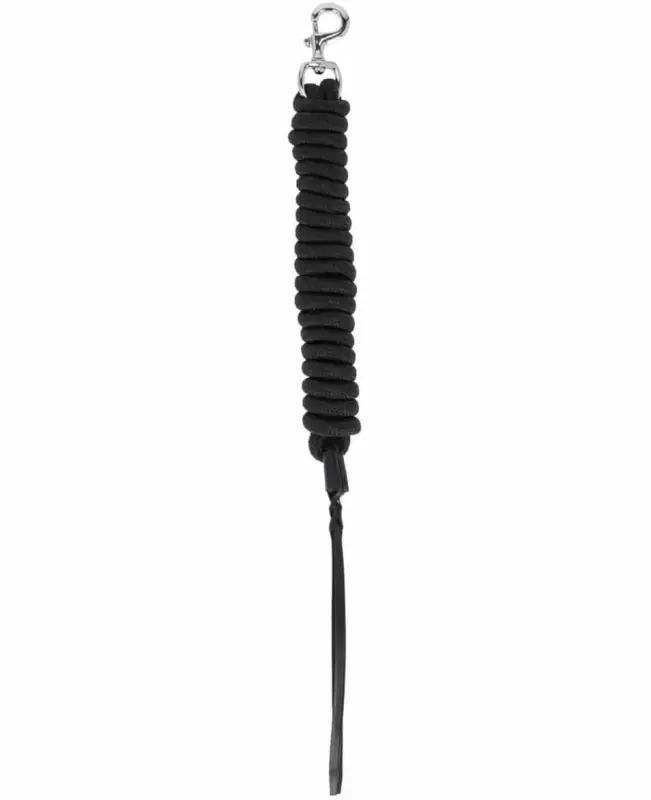 Versand Am Gleichen Tag QHP Anbindestrick Liberta schwarz, 3 m