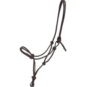 QHP Leder Knotenhalfter Liberta braun, Cob = Vollblut Jetzt Kaufen