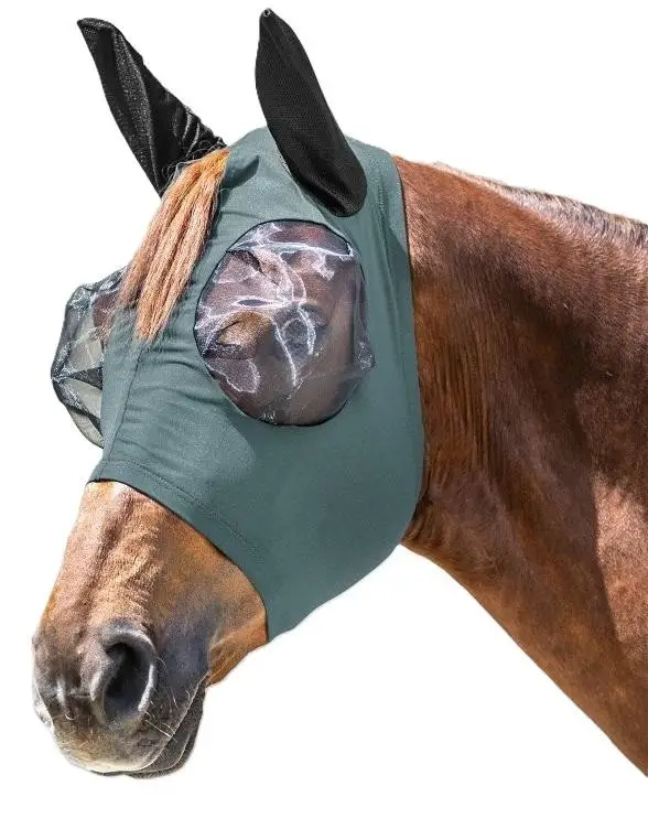 Geprüft Waldhausen Fliegenmaske Puck pinie, Pony
