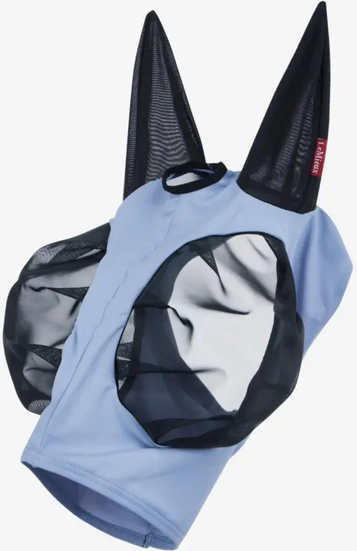 LeMieux Bug Relief Half Fly Mask powder blue, S Begrenztes Angebot