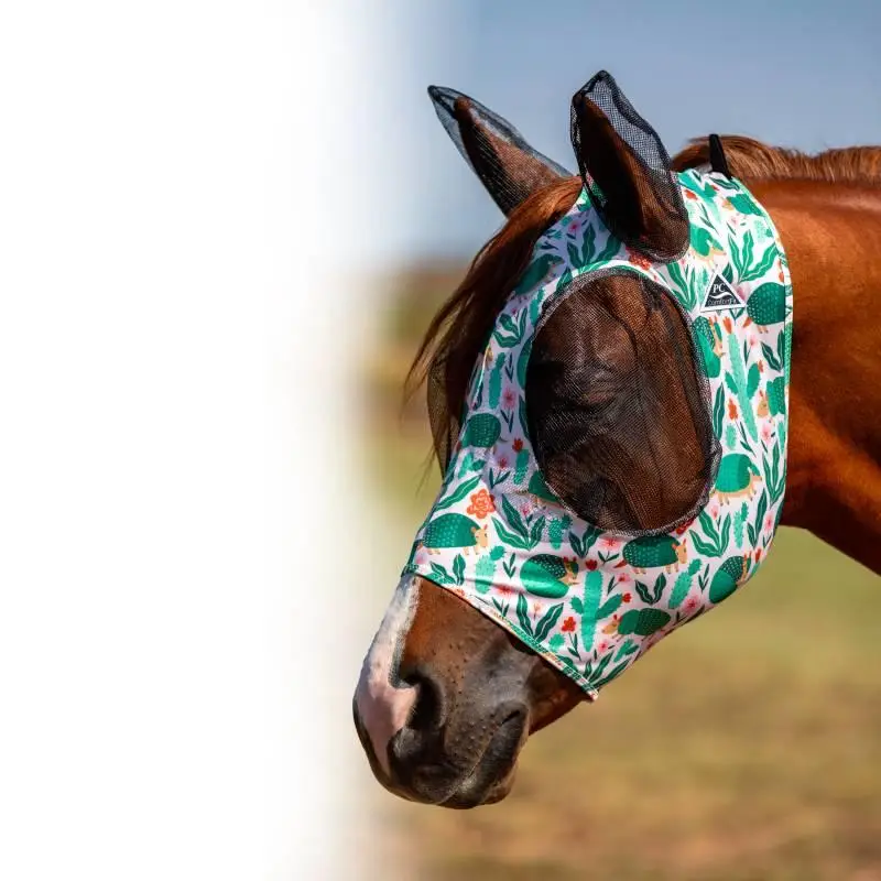 Garantierte Lieferung Professional's Choice Comfort Fit Fly Mask 2026 Armadillo, Cob = Vollblut