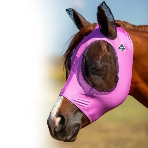 Jetzt Kaufen Professional's Choice Comfort Fit Fly Mask orchid, Cob = Vollblut