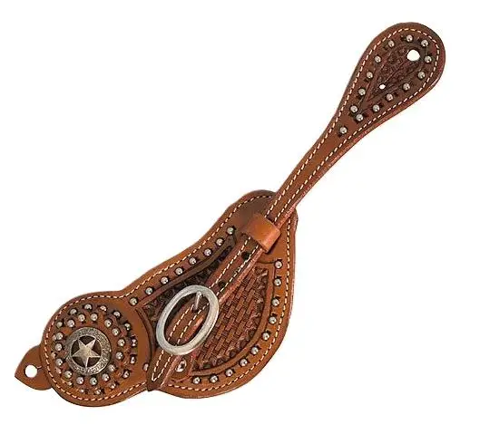 Beliebt Sporenriemen "Texas" dunkelbraun
