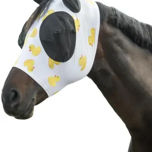 HKM Fliegenschutzmaske -Ente- gelb, Pony Finale Aktion
