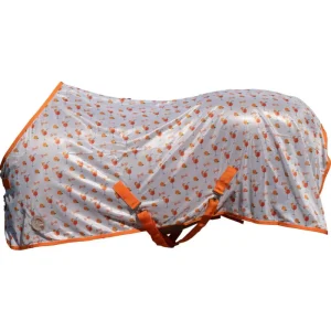 HKM Fliegendecke -Splash- orange, 75 cm Direktkauf