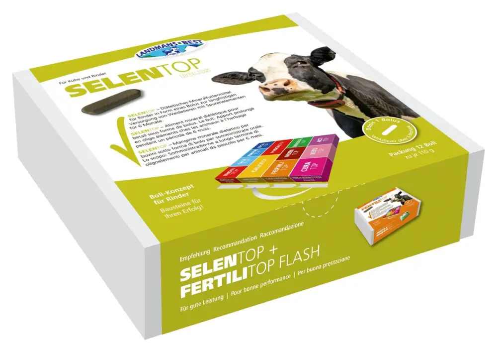 Landmans Best Selentop Selen Bolus - 12 Boli à 110 g Bestpreis