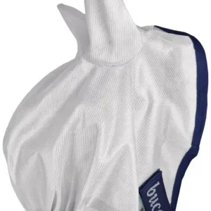 Bestpreis Bucas Freedom Fliegenmaske blau/silber, 135/M