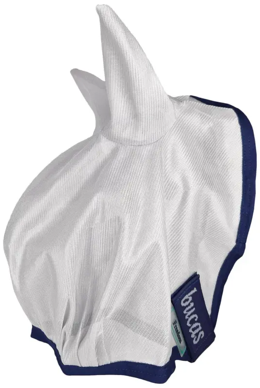 Bucas Freedom Fliegenmaske blau/silber, 145/L Markenprodukt