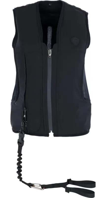 Letzte Chance Covalliero Airbag-Weste Manege schwarz, L