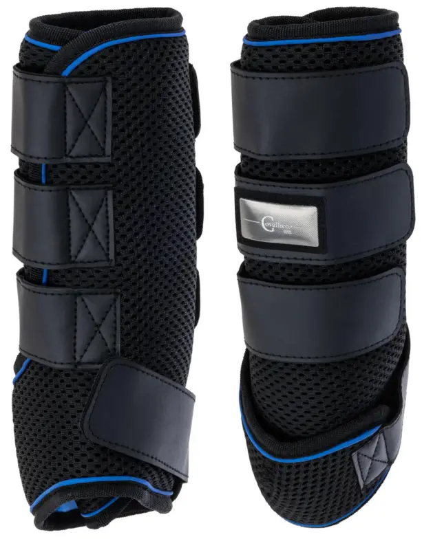 Covalliero Wasserkühlgamasche Cool schwarz/blau, L Markenware