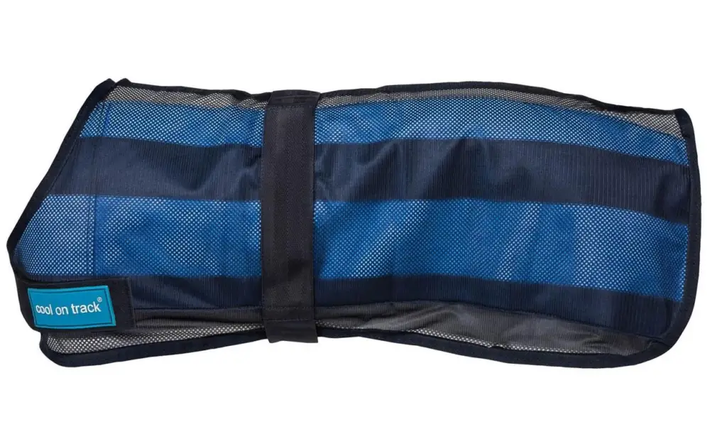Billig Cool on Track Cooling Hundemantel 2.0 blau, 25 cm