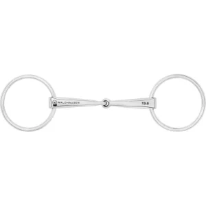 Waldhausen Wassertrense Anatomisch einfach gebr. 12,5 cm - 14 mm Nur Heute