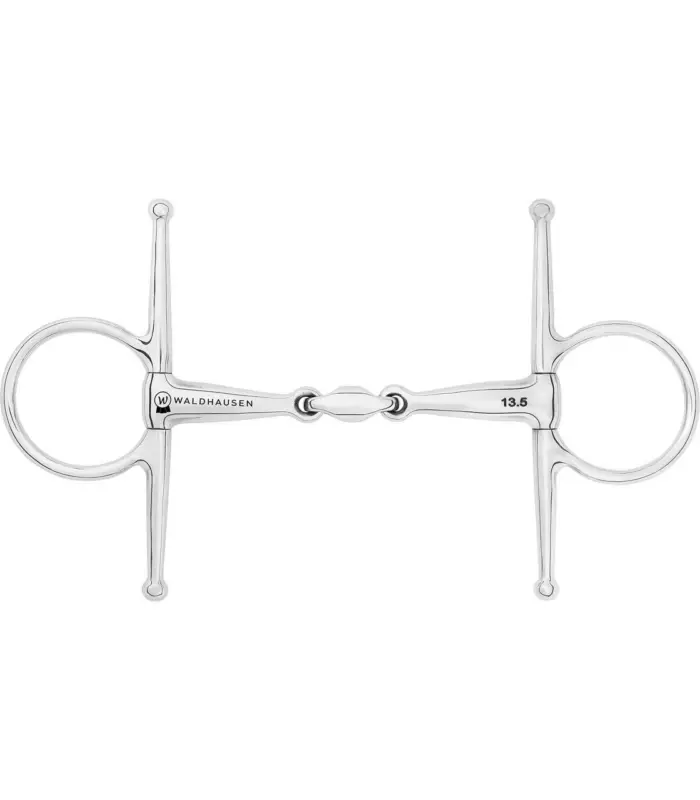 Waldhausen Schenkeltrense, doppelt gebrochen 14,5 cm - 16 mm Highlight