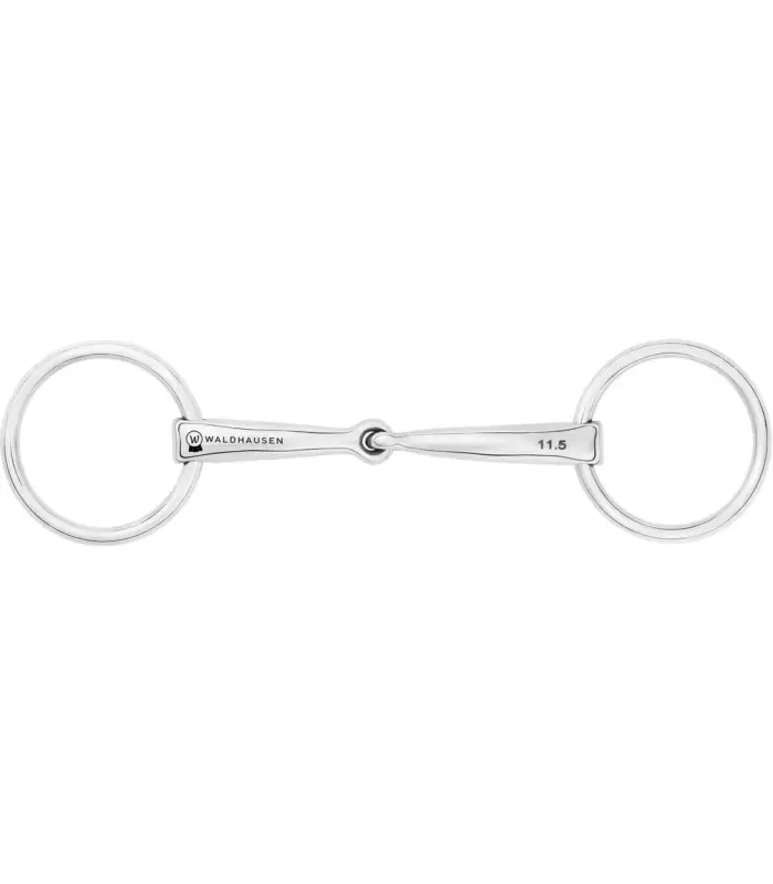 Abverkauf Waldhausen Pony Wassertrense einfach gebrochen 14mm 10,5 cm