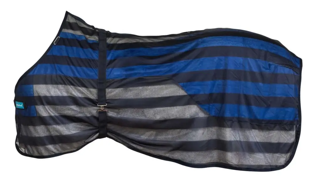 Markenprodukt Cool on Track Cooling Pferdedecke blau, 165 cm
