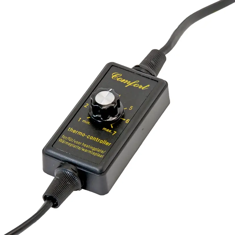 Temperaturregler für Wärmeplatte, max. 100 Watt, 230V-Anschluss Aktuell
