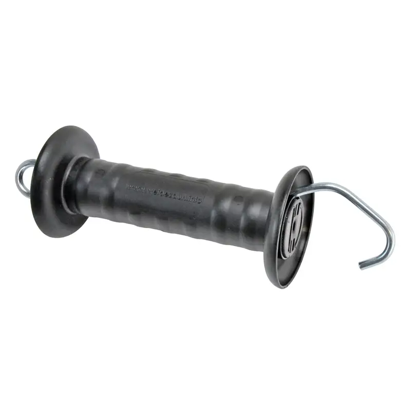 Neue Ware VOSS.farming Torgriff groß, mit Zugbegrenzung, schwarz, mit Haken