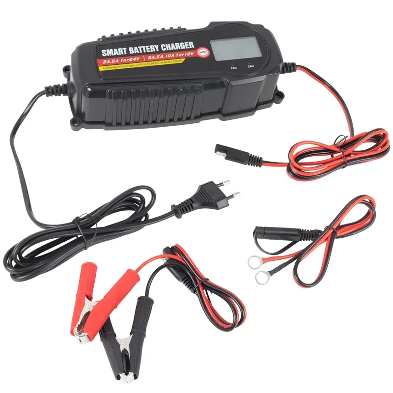 Wochenendangebot Batterieladegerät für 12V und 24V Akkus und AGM Akkus
