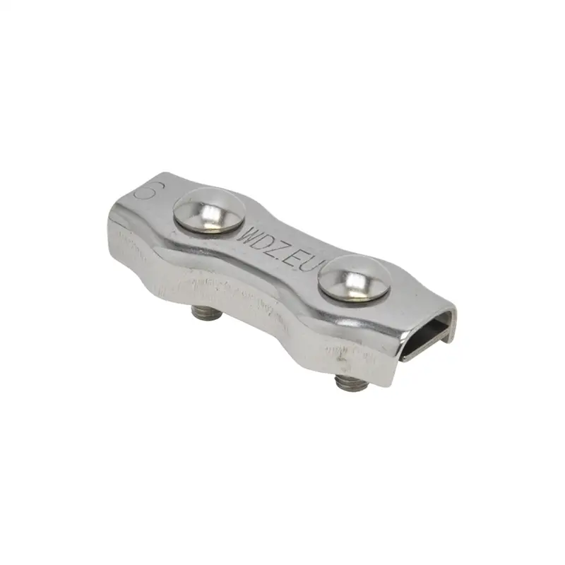 Knallerangebot 5x VOSS.farming Elektrozaun Verbinder für Seile, 6mm NIRO-EDELSTAHL