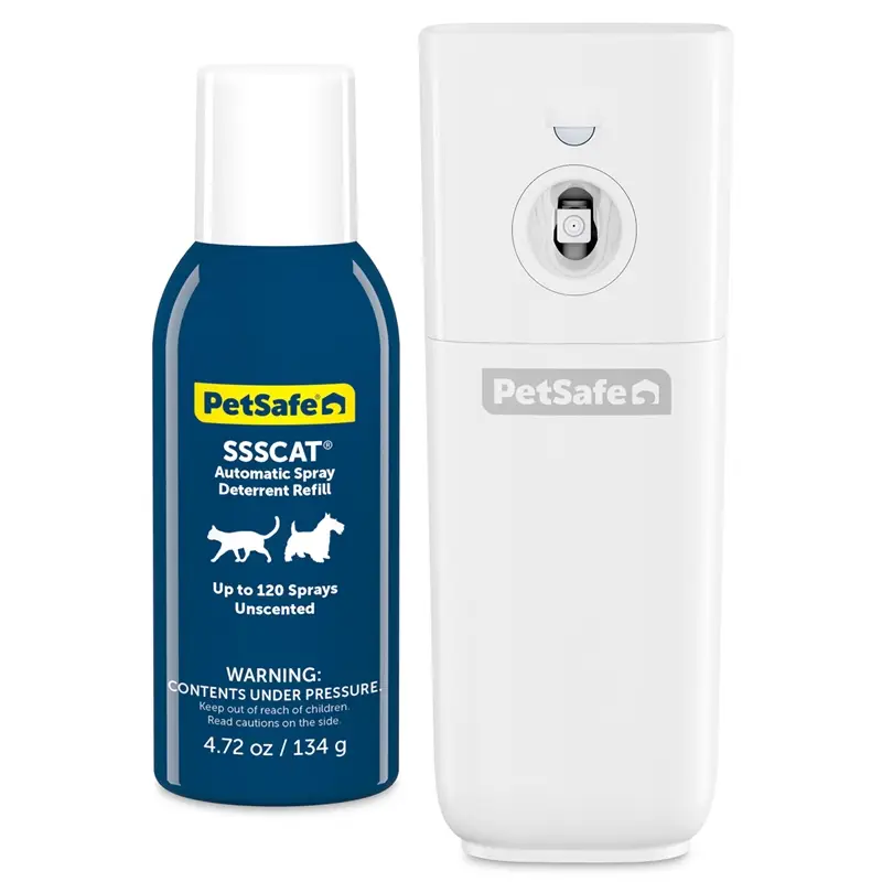 Nur Heute PetSafe SSSCAT Automatisches Fernhaltespray, Katzenabwehr, Kleintierabwehr, Kleintierschreck