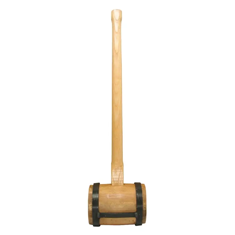 Super-Preis Holzschlegel 6kg mit angeschweißten Flacheisen